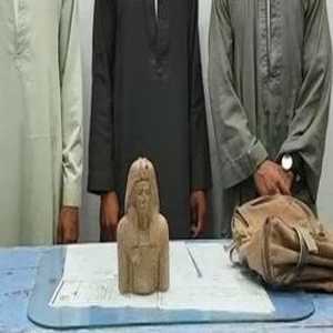 المشتبه فيهم كانوا يعتزمون بيع التمثال