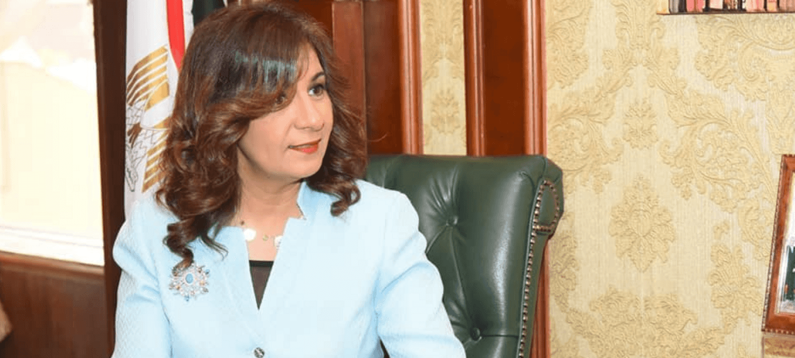 وزيرة الهجرة وشؤون المصريين بالخارج السفيرة نبيلة مكرم