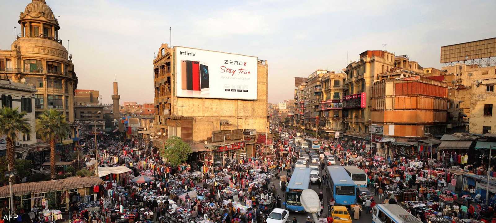 منظر لحي العتبة في مصر