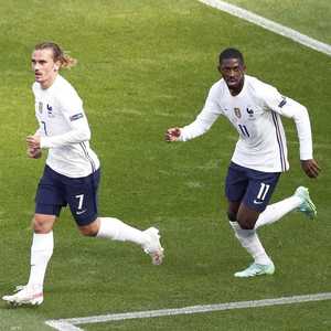 نجما فرنسا غريزمان وديمبيلي