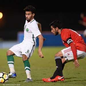 جانب من مباراة مصر والسعودية الودية