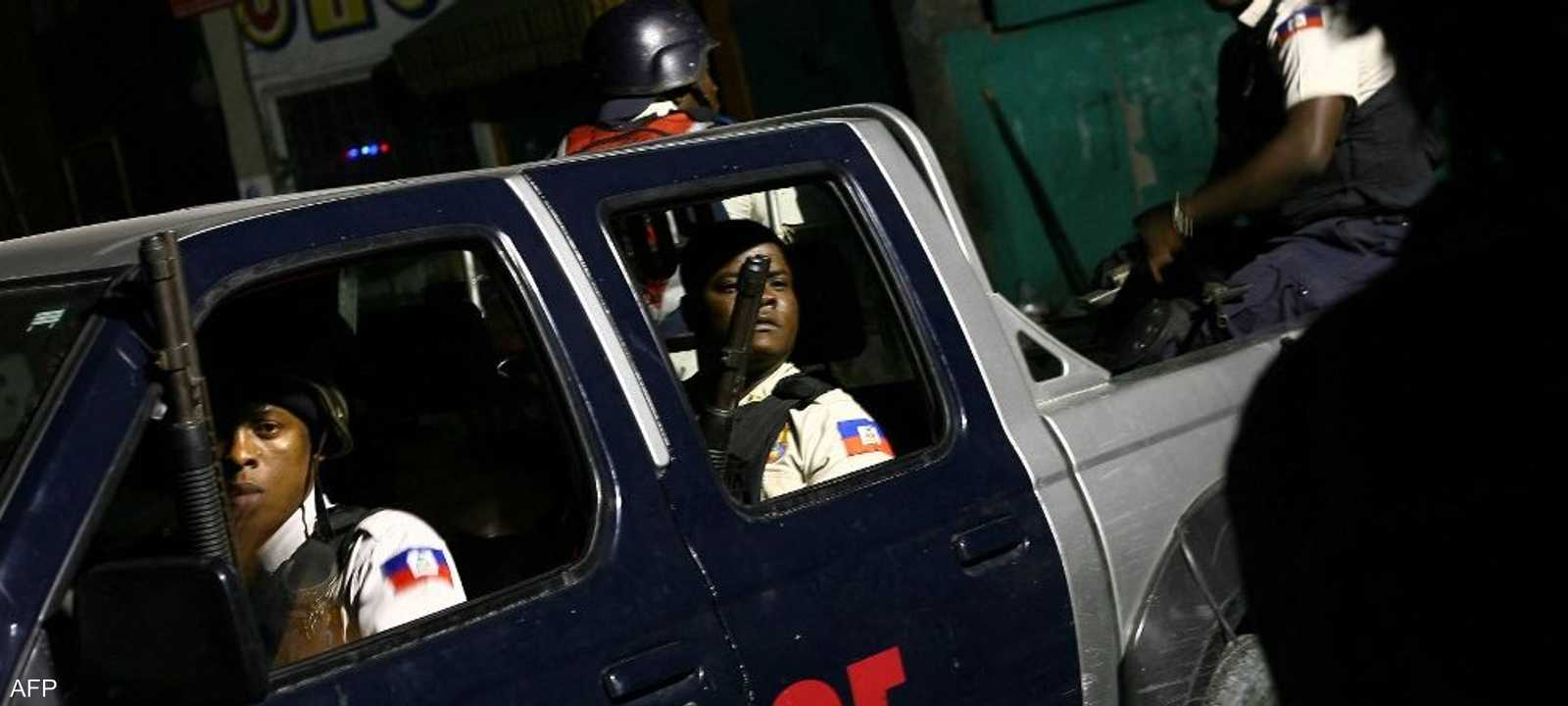 عناصر من الشرطة في هاييتي (أرشيف)