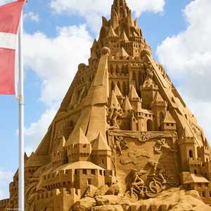 قلعة كورونا المذهلة شيدت في الدنمارك