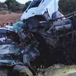 قضى 18 شخصا في حادث قسنطينة