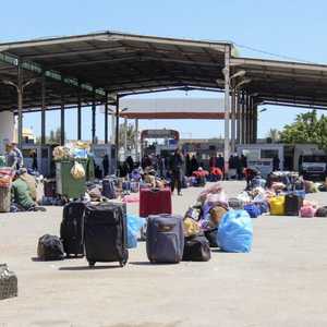 معبر رأس جدير بين تونس وليبيا.