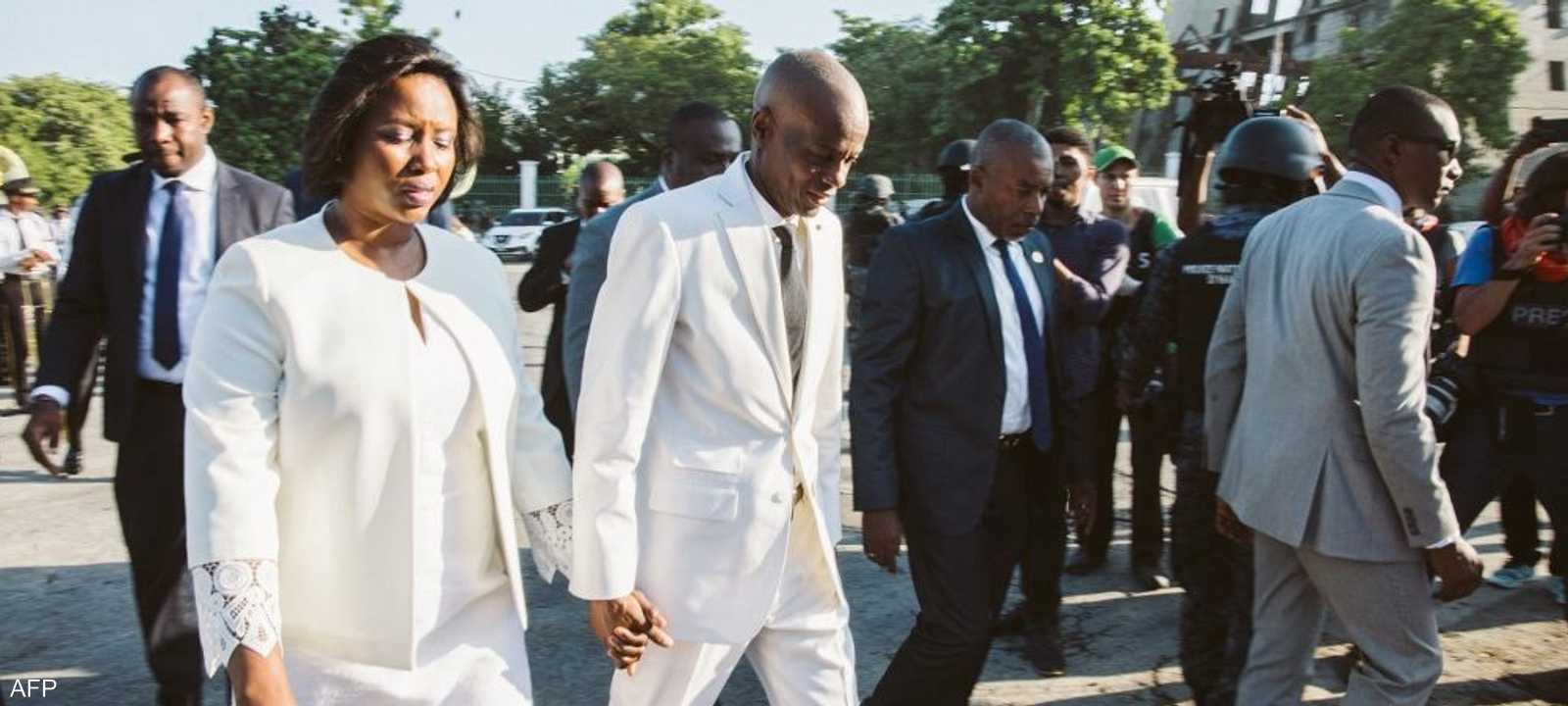 أرملة رئيس هايتي مارتين مويز