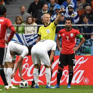 كويبرز أدار لقاء مصر وأوروغواي في مونديال 2018