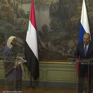 وزير خارجية روسيا ونظيرته السودانية