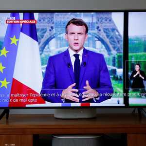 ماكرون في خطاب متلفز اليوم الاثنين