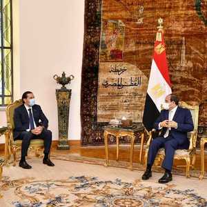 الرئيس المصري يلتقي سعد الحريري