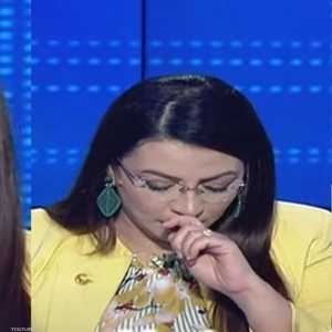 دلال القاسمي خلال تعرضها للوعكة الصحية