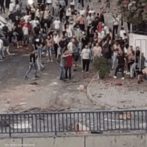 جانب من الاحتجاجات