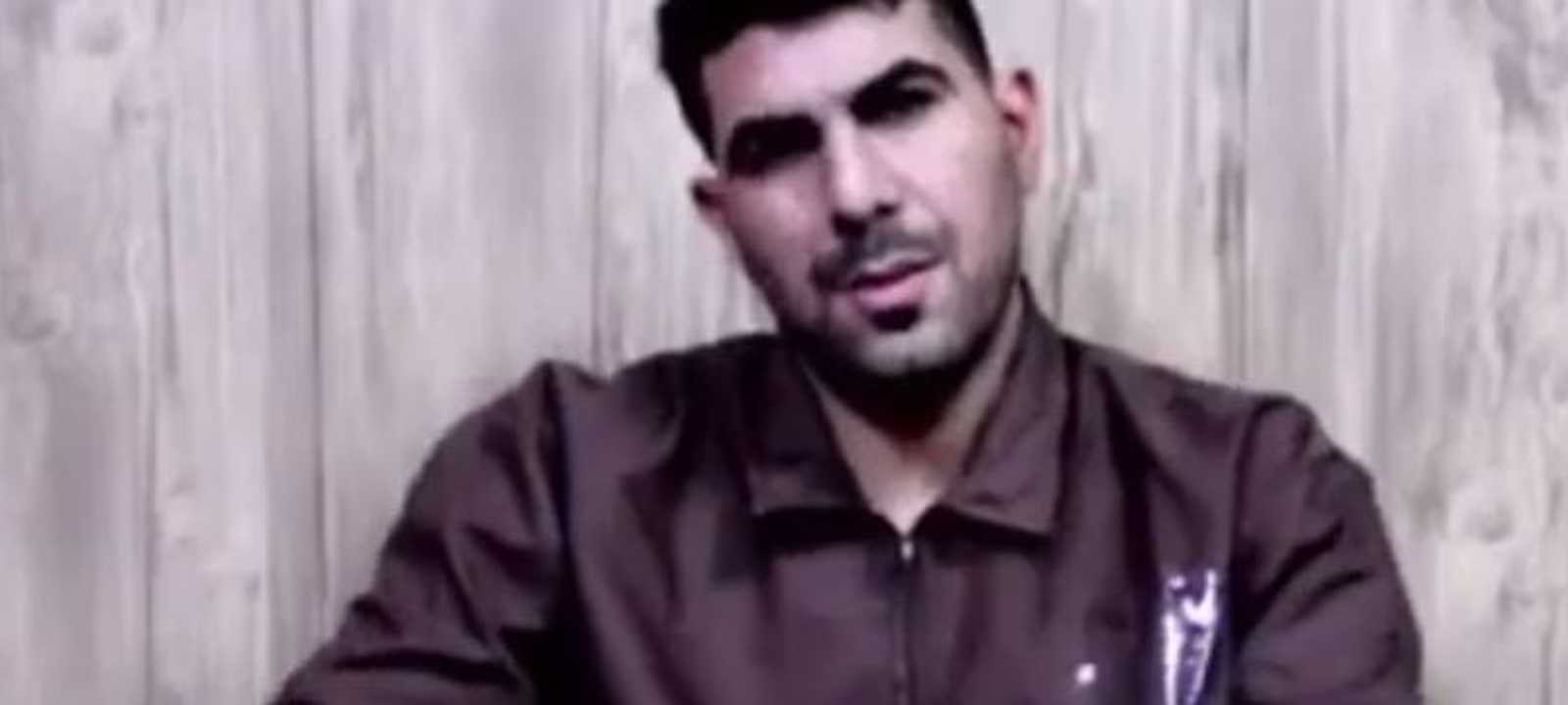 الكناني أثناء اعترافات تلفزيونية