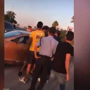 لقطة من شجار حمو بيكا