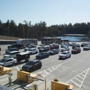 جانب من الحدود بين أميركا وكندا.