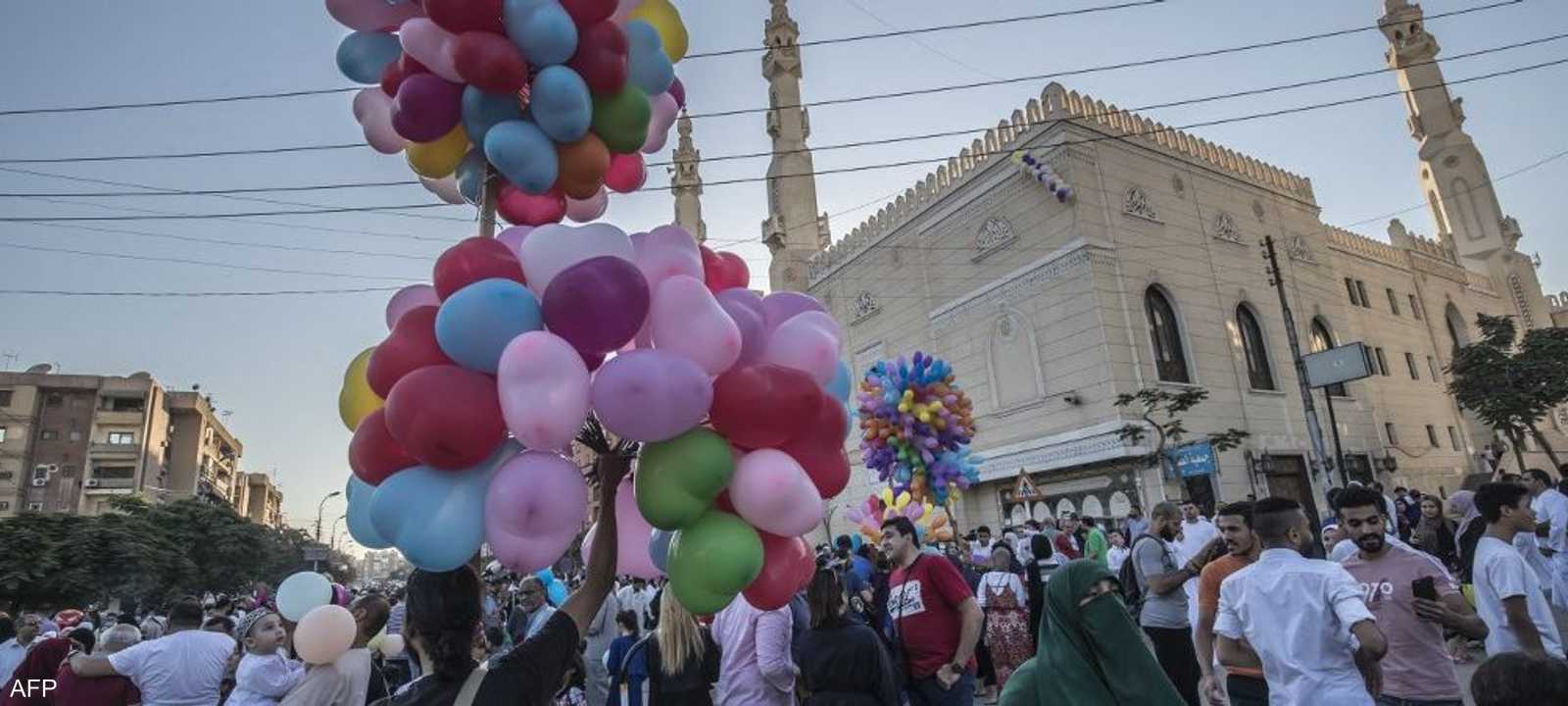 أرشيفية.. فرحة العيد في مصر