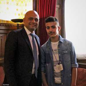 جاويد وحجازي في صورة تعود إلى 2019