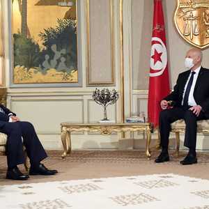 قيس سعيد يستقبل لعمامرة