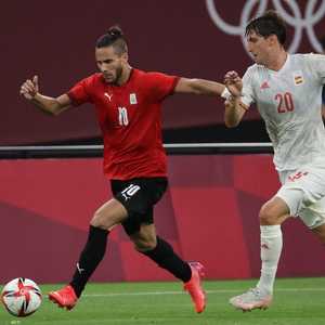 رمضان صبحي نجم المنتخب المصري