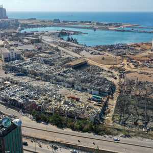 خلف الانفجار دمارا هائلا في العاصمة اللبنانية