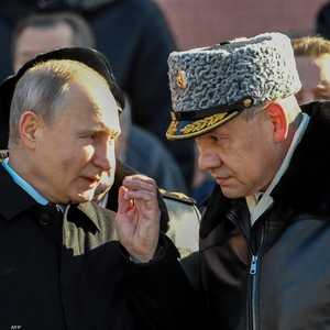 الرئيس الروسي ووزير الدفاع.. أرشيفية