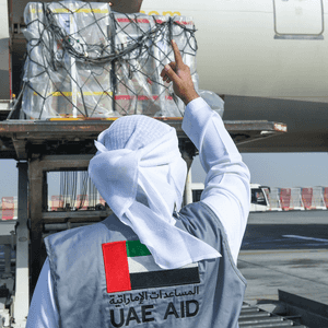 طائرة مساعدات إماراتية - أرشيفية