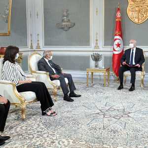 صورة من الاستقبال