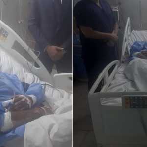 حسام حسن يرقد على سرير الشفاء