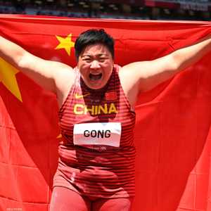 الصينية جونغ لي جياو أحرزت ذهبية منافسات دفع الجلة