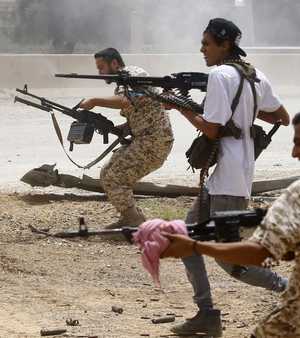 تنتشر الميليشيات في ليبيا