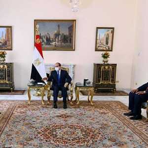 السيسي استقبل وزير خارجية الجزائر