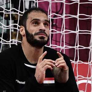 حارس منتخب مصر لكرة اليد كريم هنداوي