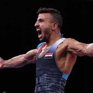 المصارع المصري محمد كيشو