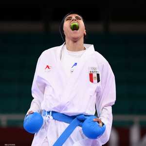 المصرية جيانا فاروق بعد فوزها على المغربية ابتسام صديني