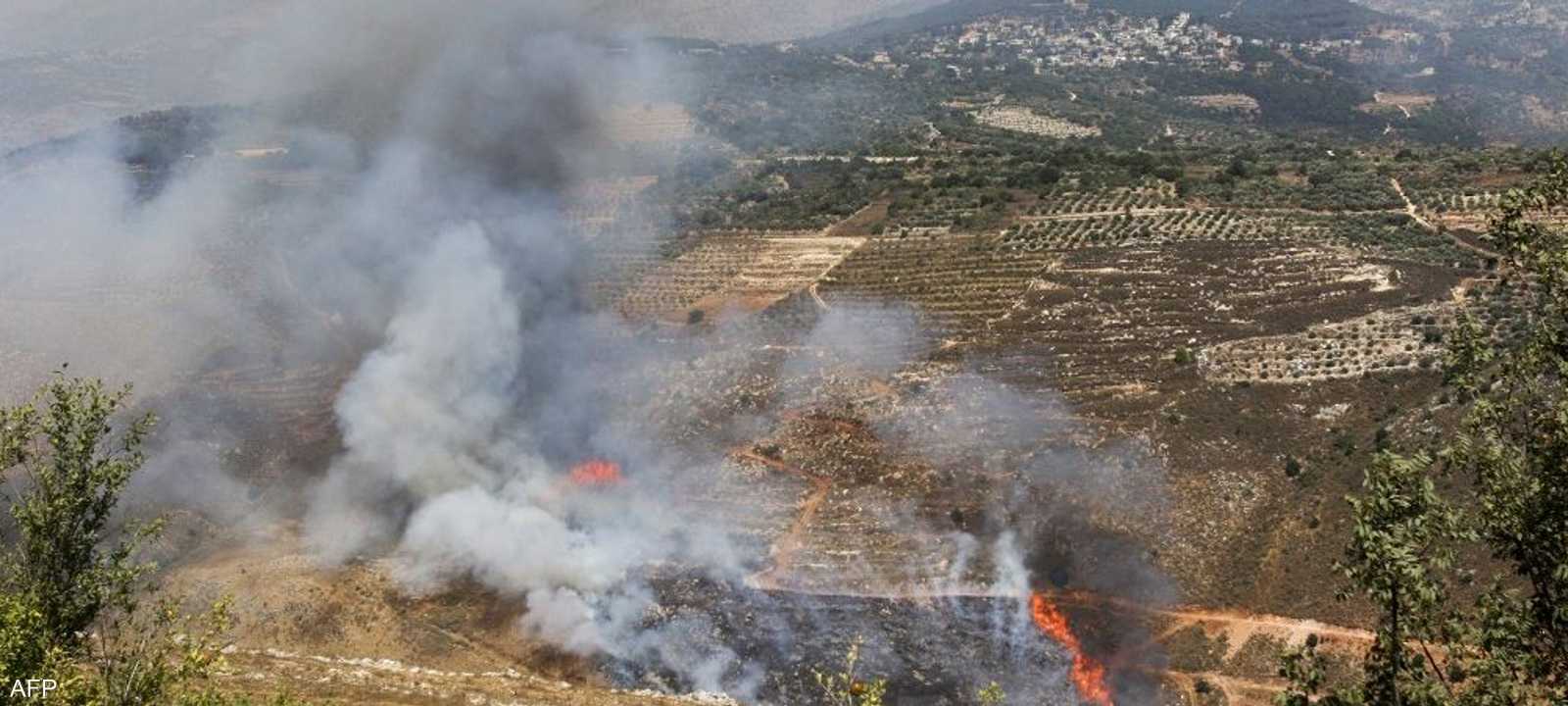 أرشيفية.. قصف إسرائيلي على جنوب لبنان