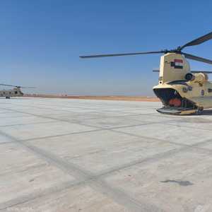 المروحيتان المصريتان تشاركان في إخماد حرائق اليونان