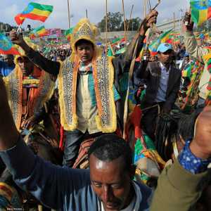 أنصار الحكومة يتظاهرون لإدانة قوات التيغراي