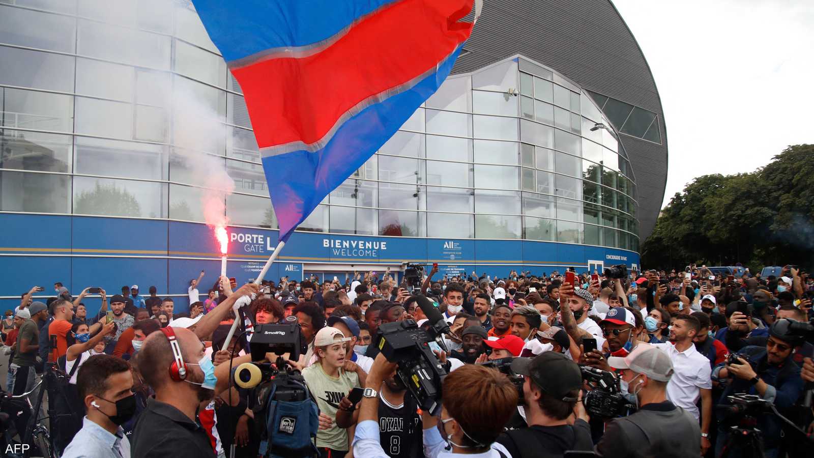 ميسي حظي بحفاوة كبيرة في باريس