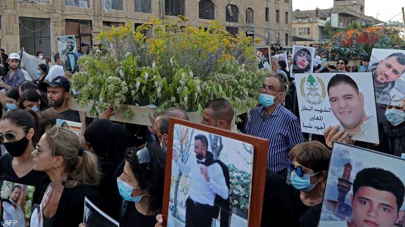اعتصام لأهالي ضحايا انفجار بيروت عشية جلسة حاسمة في البرلمان | سكاي نيوز  عربية