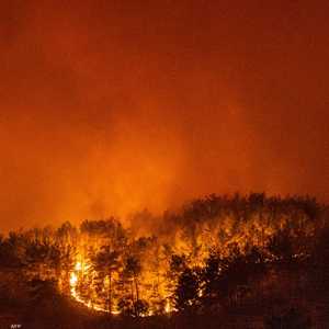 الحرائق في تركيا