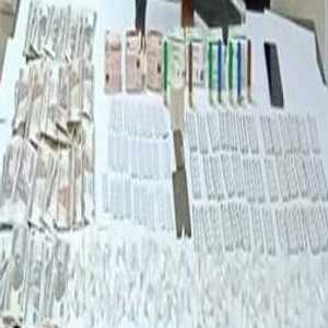 تم ضبط كمية من الحشيش والهيروين والحبوب المخدرة