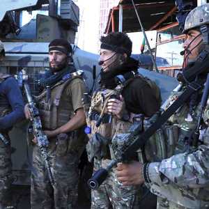 أفراد من القوات الأفغانية في هرات.