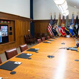 صورة بايدن في كامب ديفيد التي وزعها البيت الأبيض