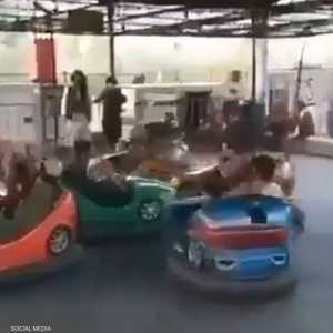 مقاتلو طالبان في مدينة ألعاب