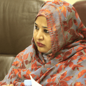 وداد بابكر زوجة عمر البشير