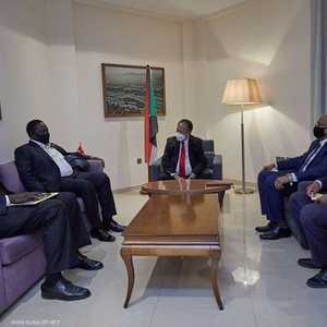 حمدوك ونائب رئيس دولة جنوب السودان يبحثان تطوير العلاقات