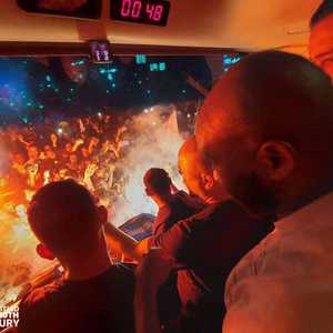 استقبال حافل من جماهير المارد الأبيض للاعبين