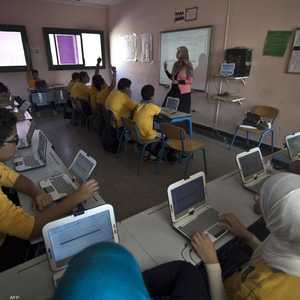 أرشيفية.. طلاب في مدرسة خاصة بمصر