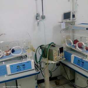 انفجار شبكة الأكسجين أدى إلى نشوب حريق صغير