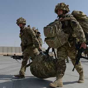 عناصر من الجيش البريطاني في أفغانستان